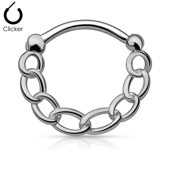 Chain Link Septum Clicker