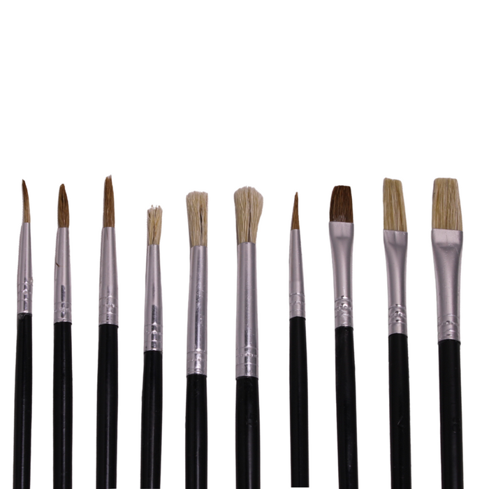 10pc Artist Paint Brush Set