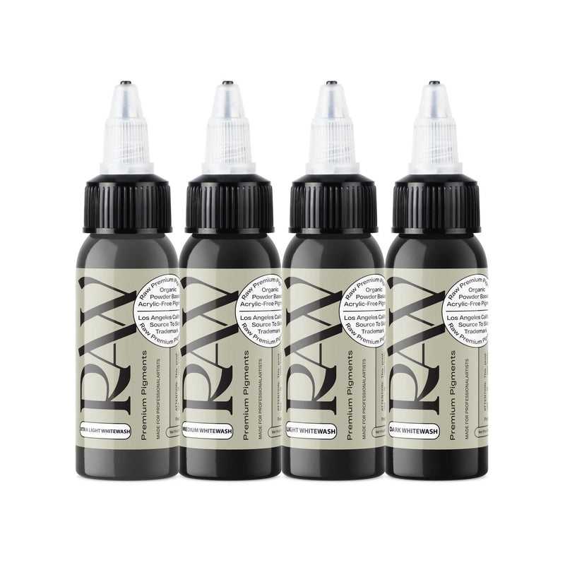 RAW Pigments - WhiteWash Set 4 oz
