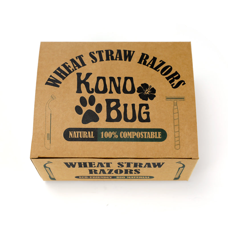 Kono Bug - Eco Friendly Razor - Twin Blade - 50 ct