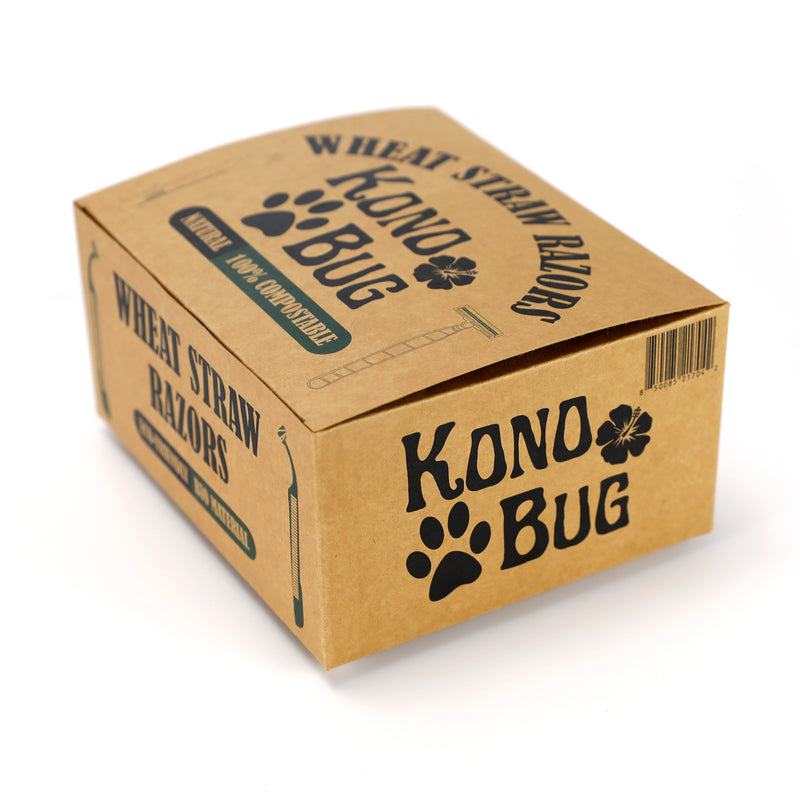Kono Bug - Eco Friendly Razor - Twin Blade - 50 ct