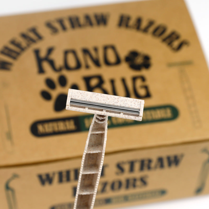 Kono Bug - Eco Friendly Razor - Twin Blade - 50 ct