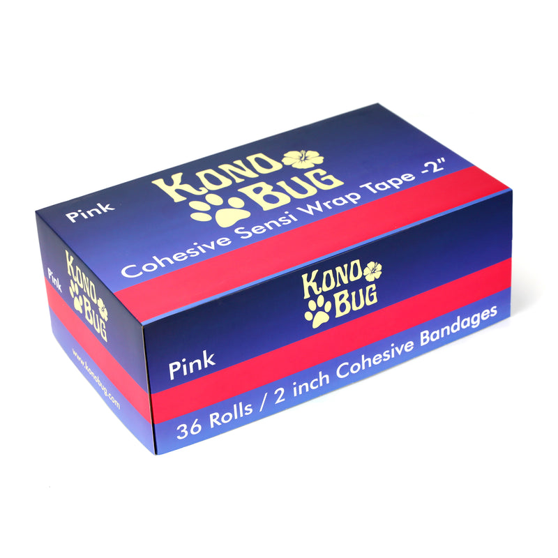 Kono Bug - Cohesive Sensi Wrap - 2'' - 36 ct - Pink