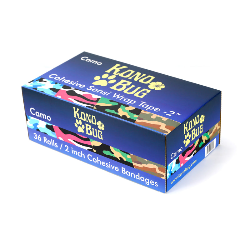 Kono Bug - Cohesive Sensi Wrap - 2'' - 36 ct - Camo