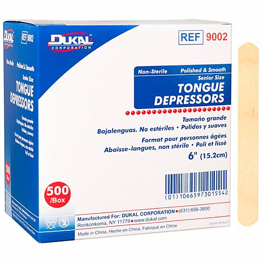 Tongue Depressors - Non Sterile - Case