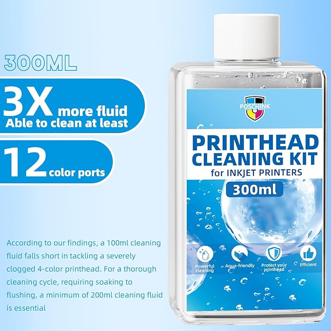 Printhead Cleaning Kit for Inkjet Printers