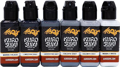 Kuro Sumi - Marble Stone Set