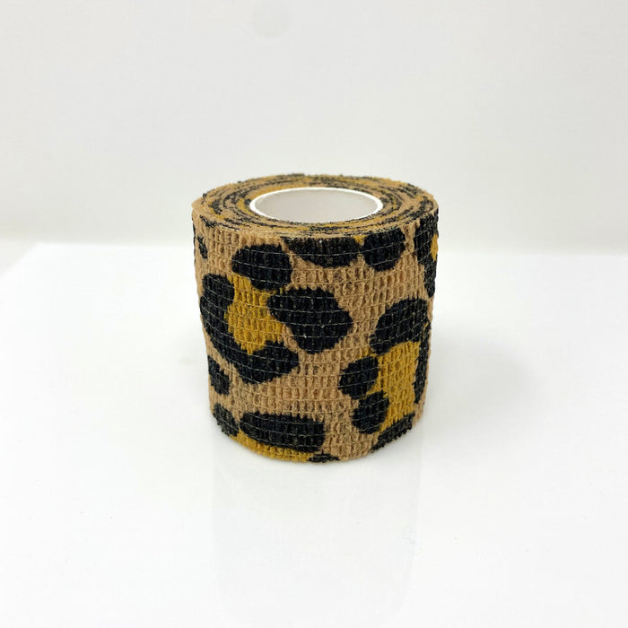 Electrum 2 Inch Animal Print Cohesive Sensi Wrap Grip Tape -36/Case