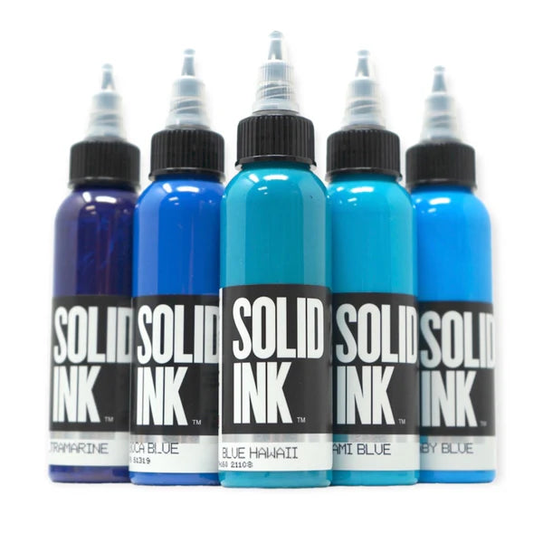 Solid Ink - Blue Set