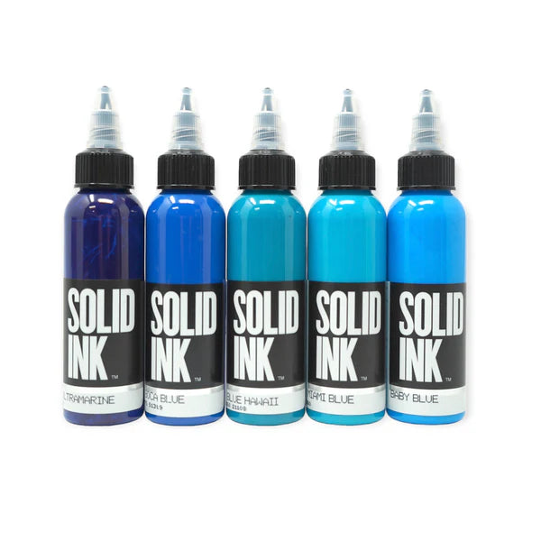 Solid Ink - Blue Set