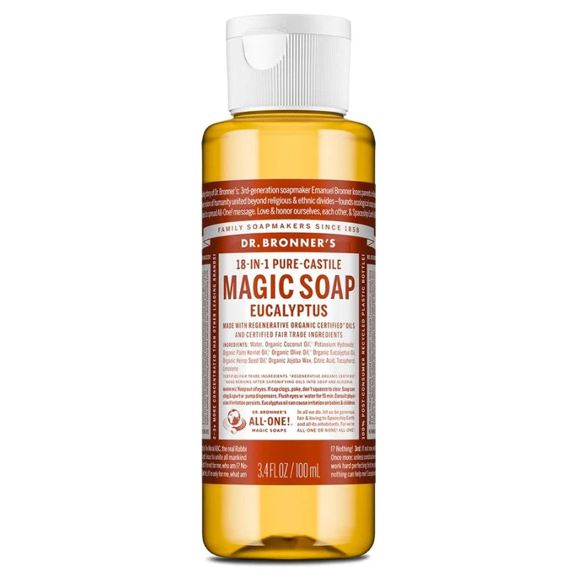Dr Bronners - Pure Castile Soap - 3.4 oz