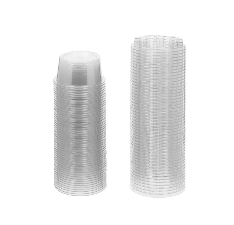 Saferly Catridge Cups w/ Lids - 50 ct