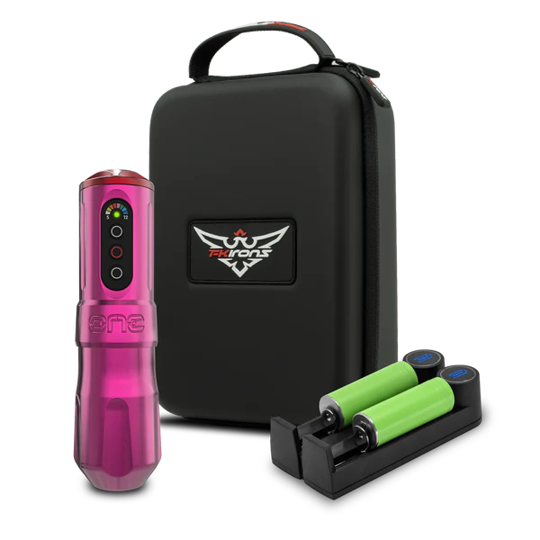 FK Irons - ONE Tattoo Machine - Bubblegum — 5th Avenue Studio Supply