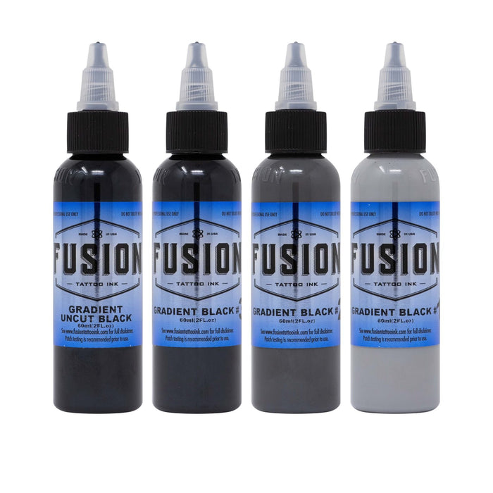 Fusion - Gradient Black - 4 Pack