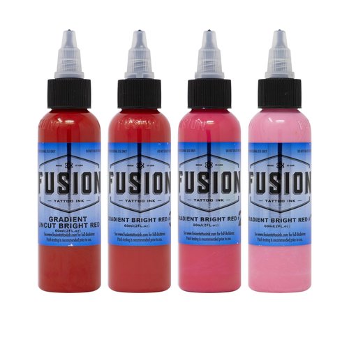 Fusion - Gradient Bright Red - 4 pack