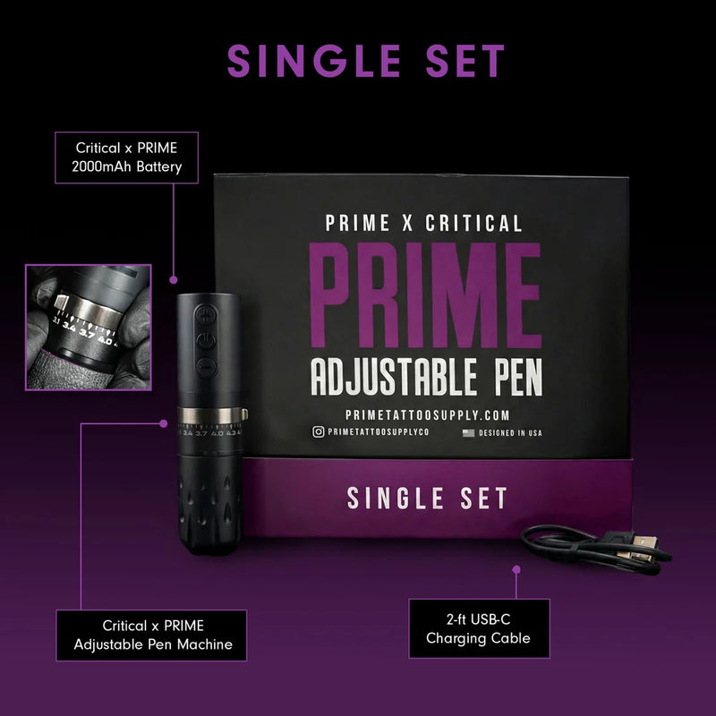 PRIME X Critical Adjustable Pen Machine