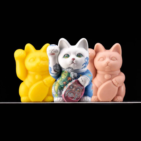 A Pound of Flesh Tattooable Lucky Cat - Pick Color