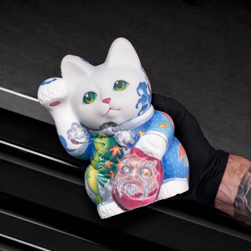 A Pound of Flesh Tattooable Lucky Cat - Pick Color