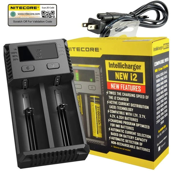 Nitecore i2 18650 Battery Charger