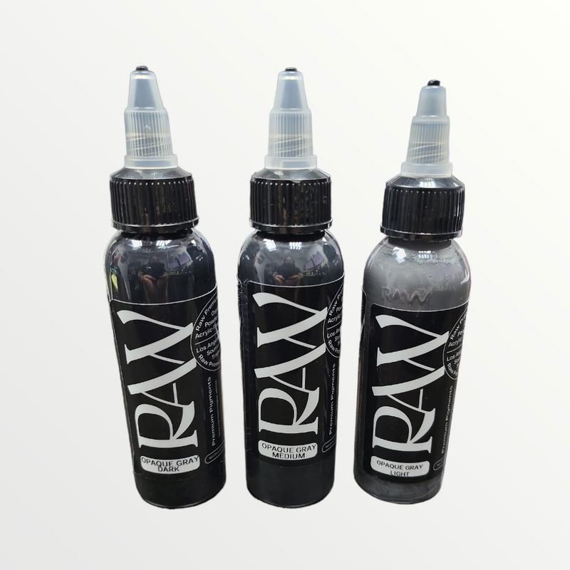 RAW Pigments - Opaque Grays