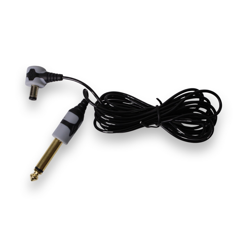 Peak DC Cord - Right Angle Black/Grey