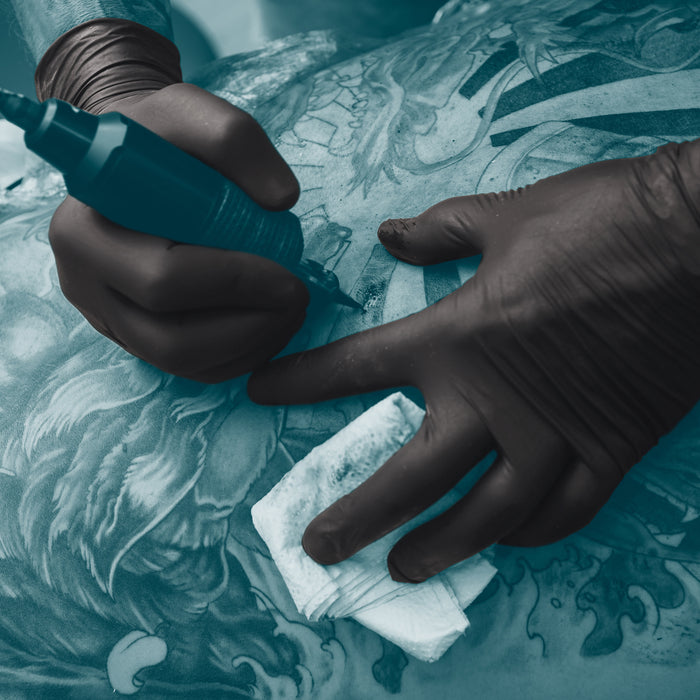 Unigloves Black Pearl Nitrile Gloves