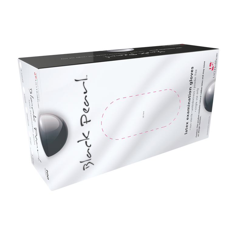 Unigloves Black Pearl Latex