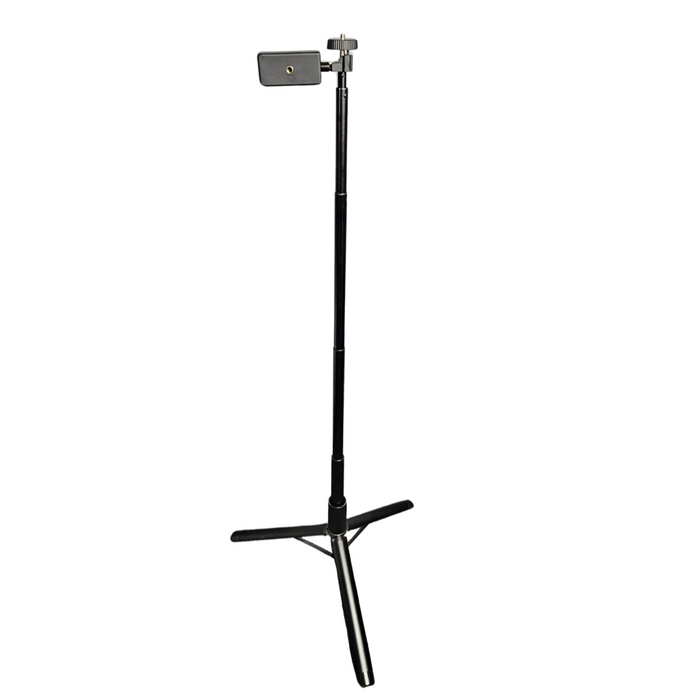 Expandable Tripod with Foldable LED Light