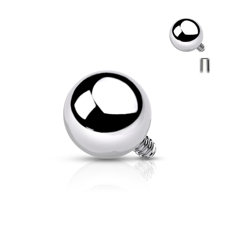 Replacement Balls for Internally Threaded Jewelry - 5mm - 14ga - 10 ct