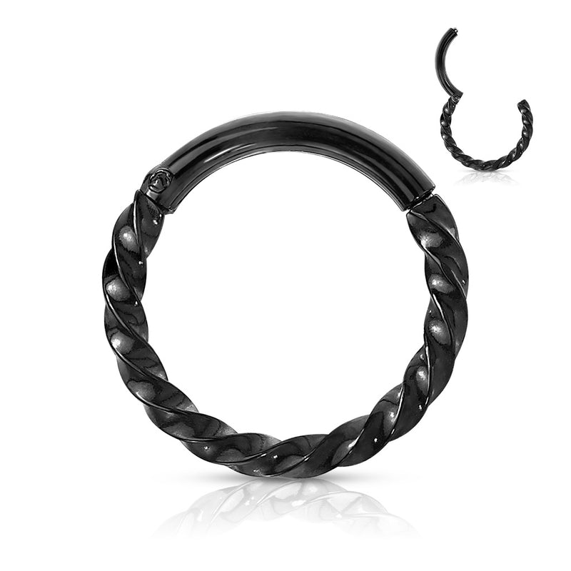 Black Septum Twist