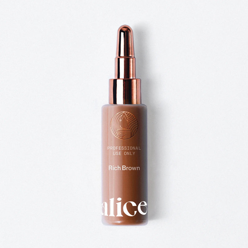 Alice Cosmetic Pigment - Eyebrow Color - Rich Brown - 1/2 oz
