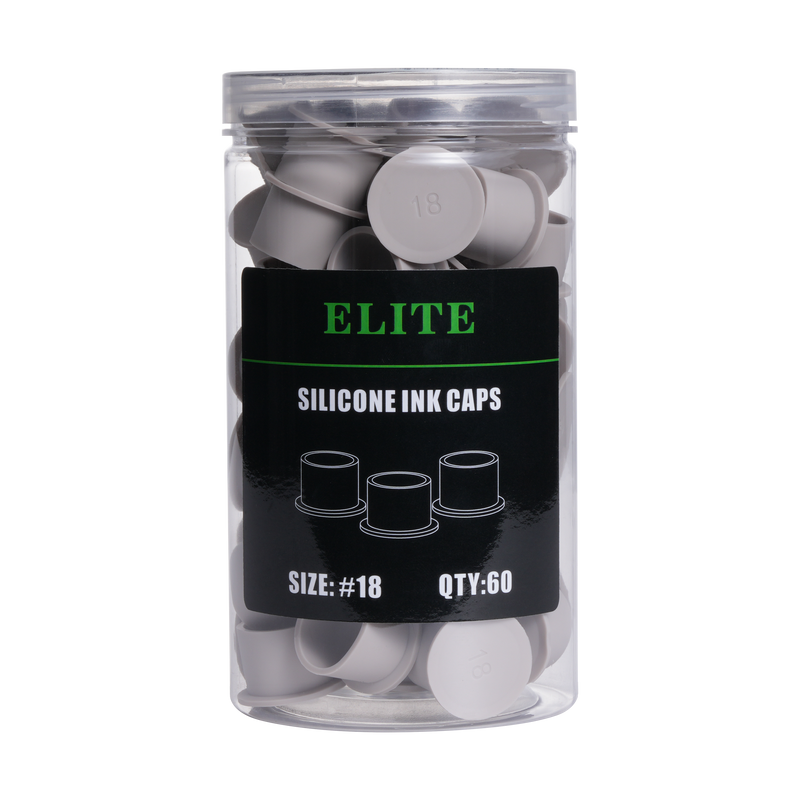 Silicone Ink Caps - Round