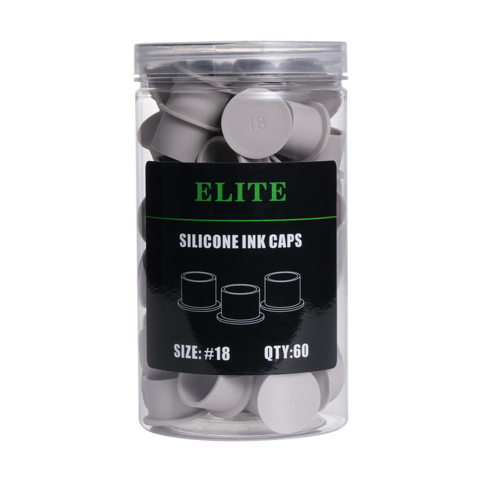 Silicone Ink Caps - Round