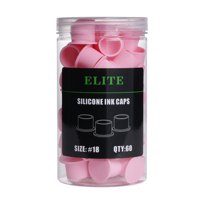 Silicone Ink Caps - Round