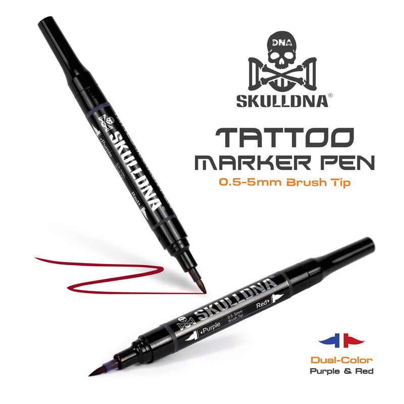 SKULLDNA Double-Headed Marker Pen