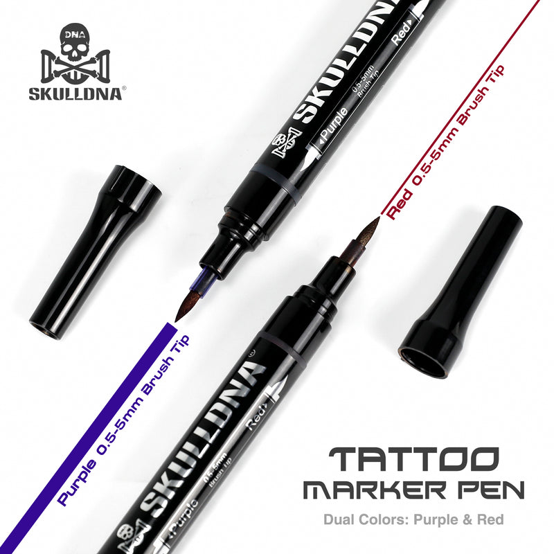 SKULLDNA Double-Headed Marker Pen