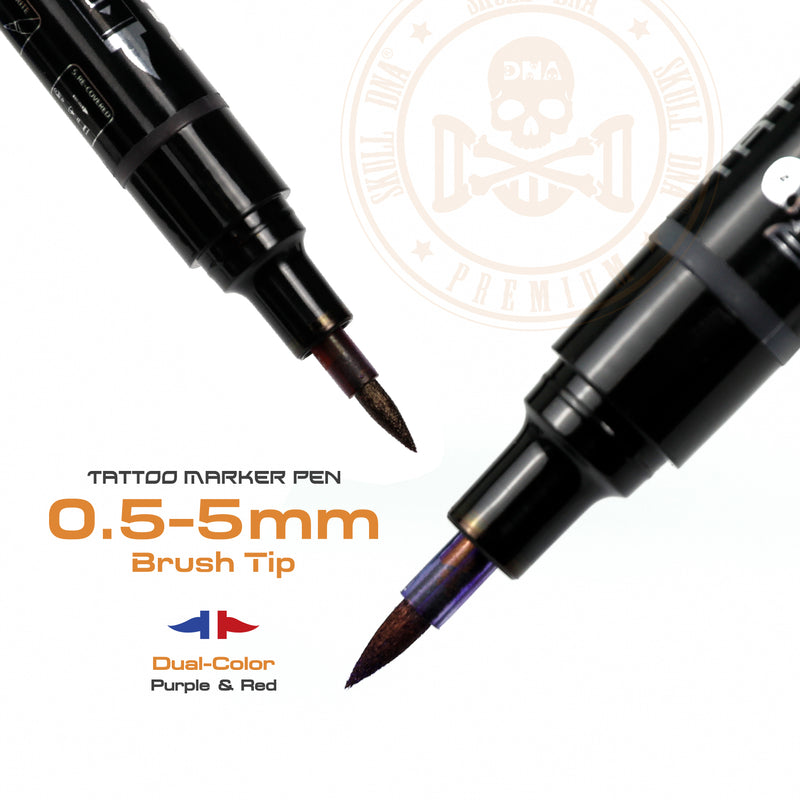 SKULLDNA Double-Headed Marker Pen