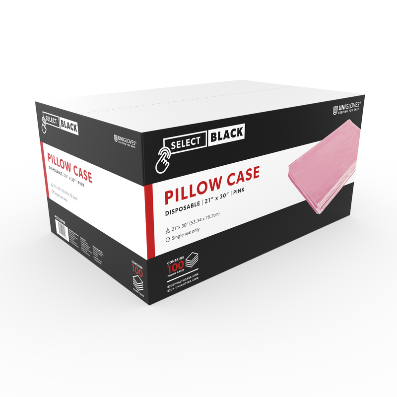 Unigloves Select Black Pillow Case - Pink