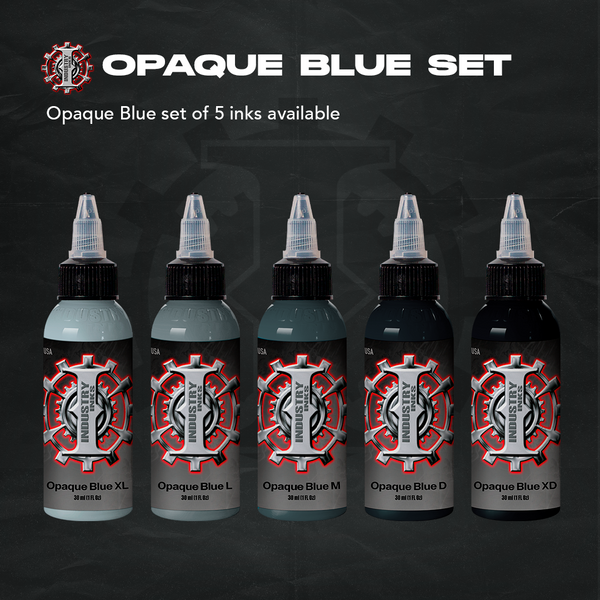 Industry Ink - Opaque Blue Set — 5th Avenue Studio Supply