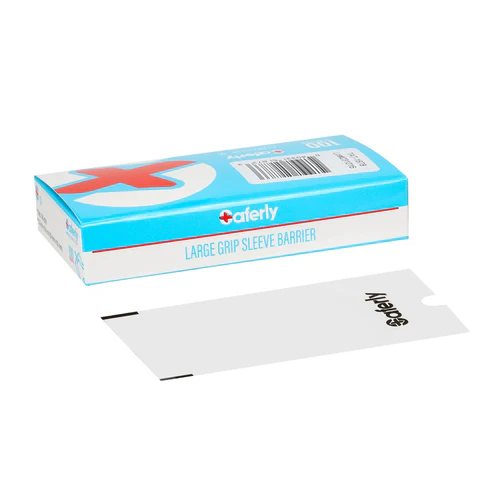 Saferly Large Grip Sleeve - 55 mm x 102 mm  - 100 ct