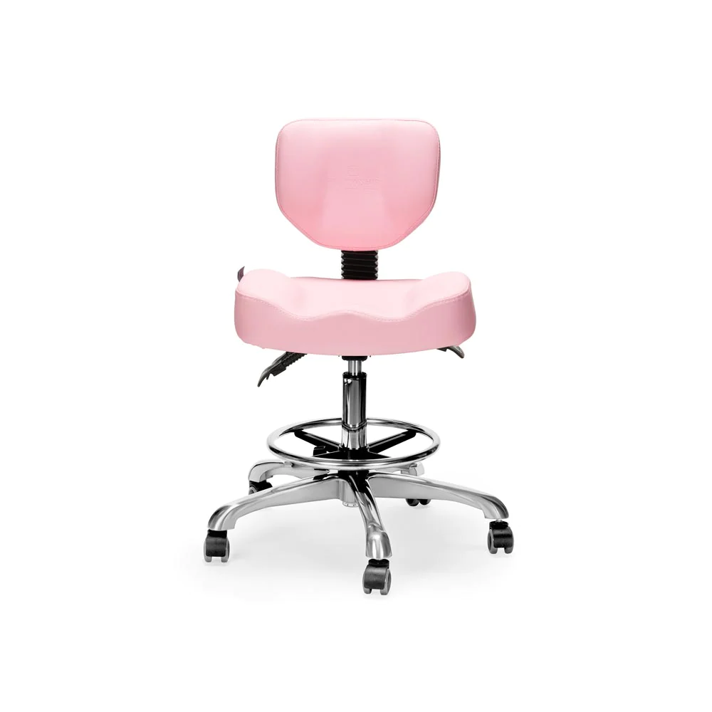 Adjustable Pink Tattoo Artist Chair  9942  5th Avenue Studio Supply