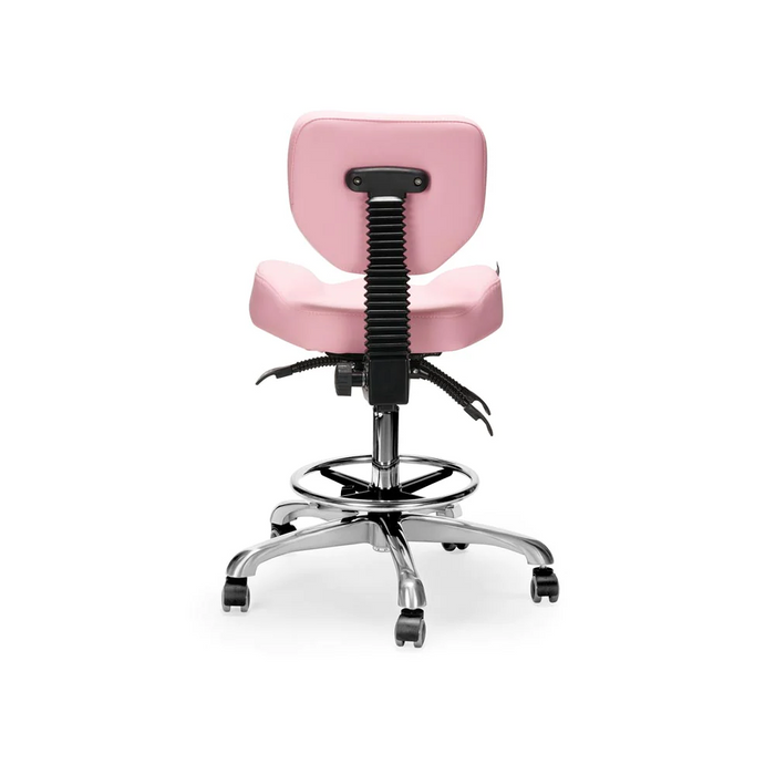 Adjustable Pink Tattoo Artist Chair - 9942