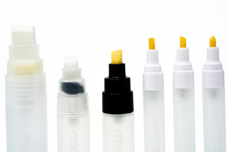 Electrum Refillable Stencil Lettering Markers - PACK OF 6