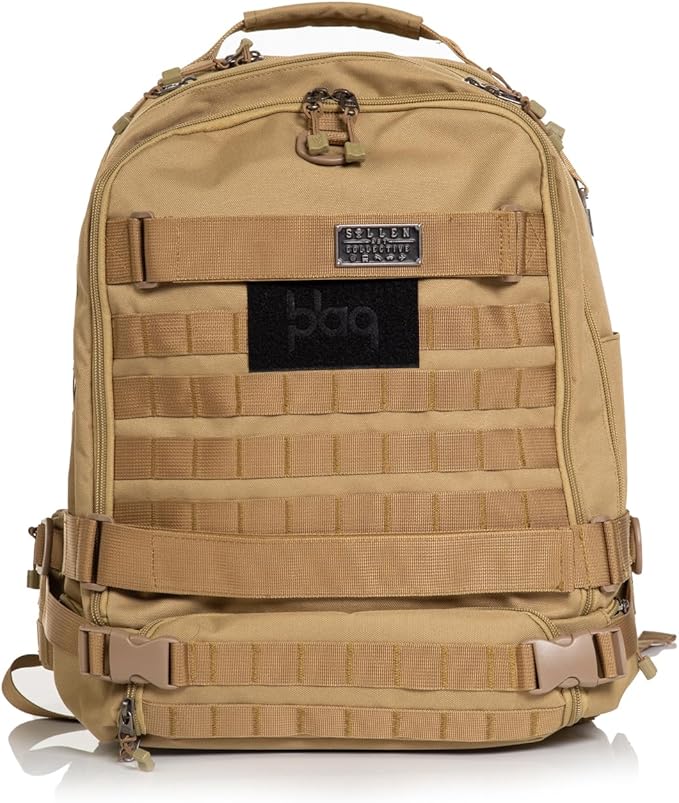 Blaq Paq Tactical Backpack - Desert Sand