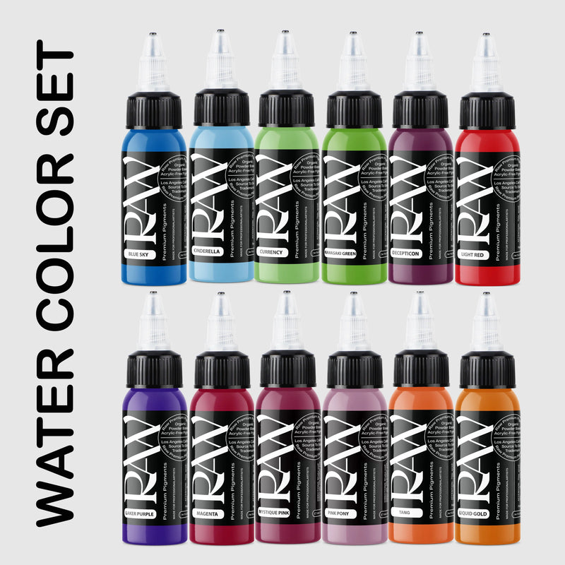 Raw Pigments - Water Color Set