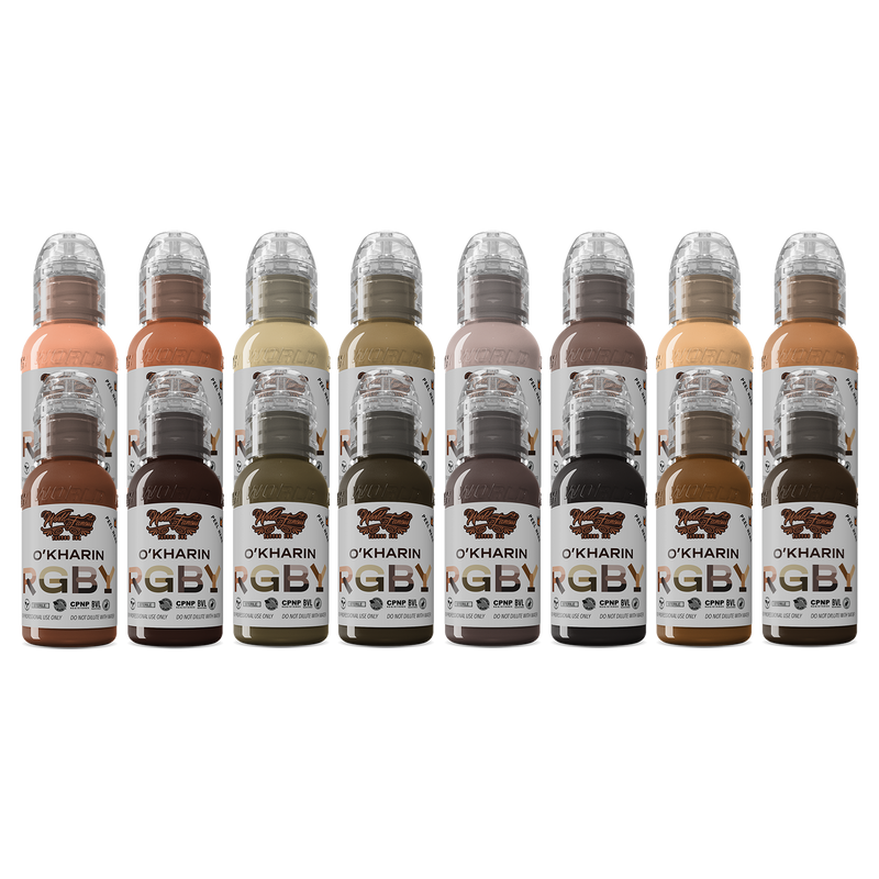 World Famous - Sasha O'Kharin - RGBY Skin Tone Set