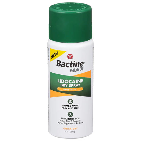 Bactine Max Dry Spray - 4oz Bottle