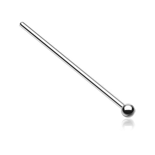 Straight Nostril Screw w/ Ball