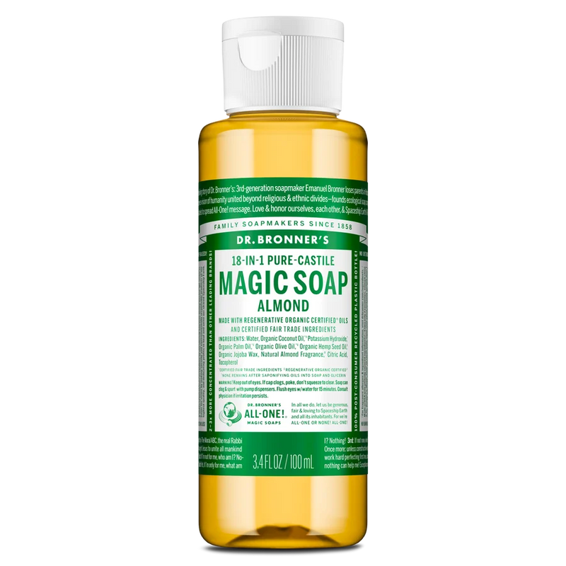 Dr Bronners - Pure Castile Soap - 3.4 oz