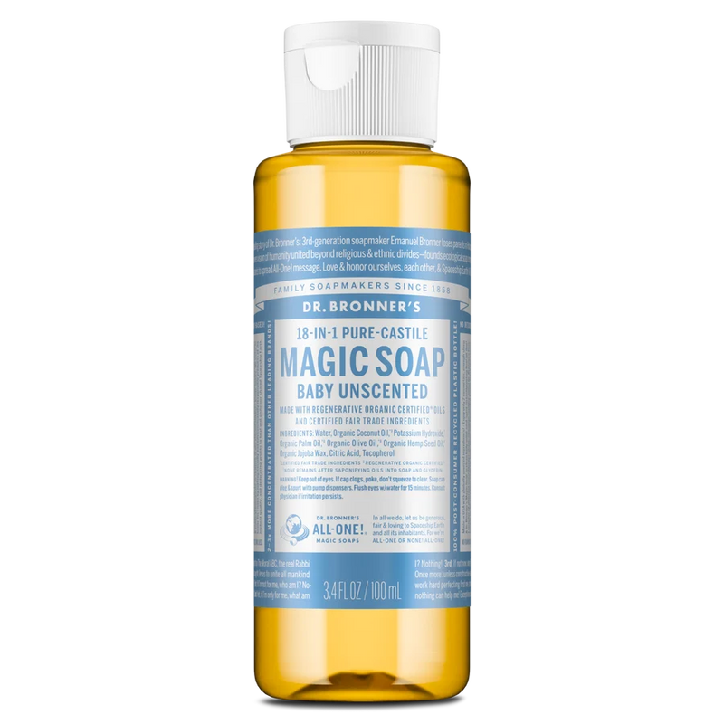 Dr Bronners - Pure Castile Soap - 3.4 oz